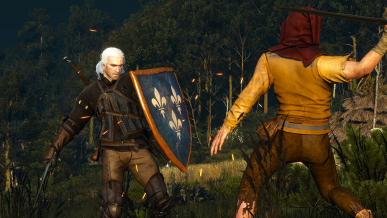 Geralt z tarczą? – fanowska modyfikacja do Wiedźmina 3