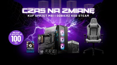 Kup produkty MSI i zgarnij nawet 500 USD zwrotu na gry Steam