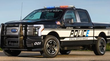 Policyjny elektryczny Ford F-150 Lightning - od zera do setki w mniej niż 4 sekundy