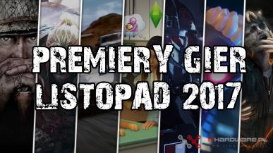 Premiery gier - Listopad 2017