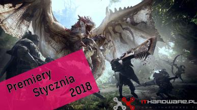 Premiery gier - Styczeń 2018