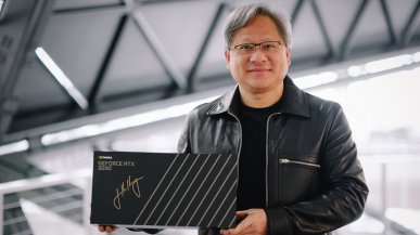 Szczęśliwiec z Japonii wygra GeForce RTX 3090 z podpisem Jensena Huanga